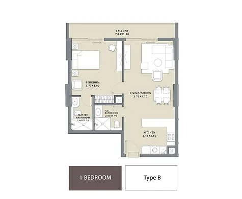 1 Bedroom