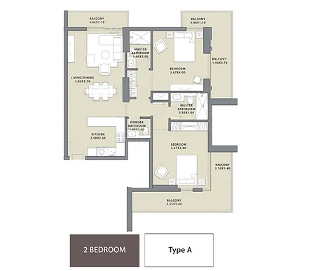 2 Bedroom