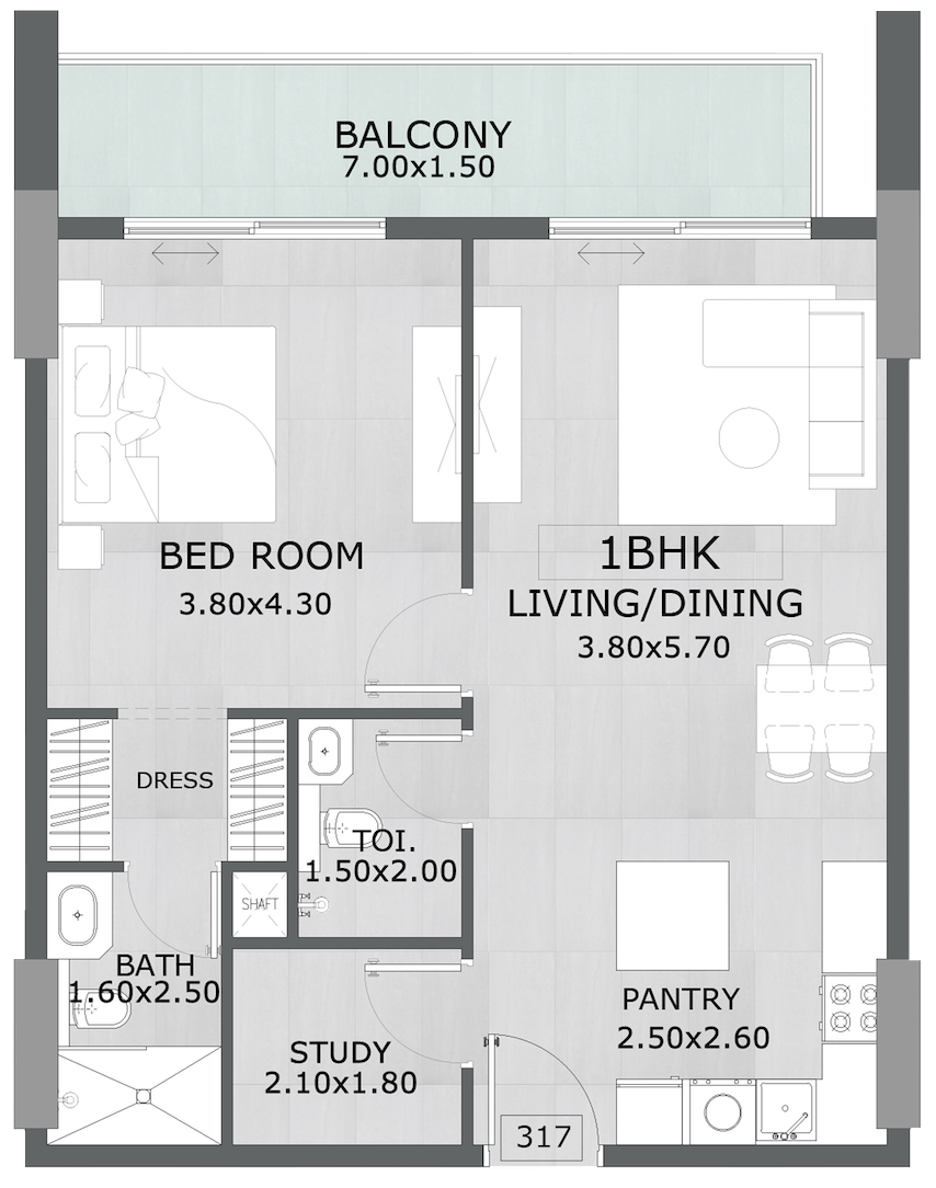 1 Bedroom